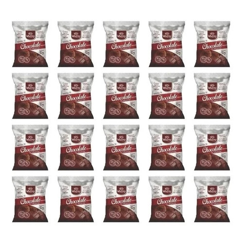 Kit40 - Biscoito Chocolate C/ Whey Protein Wheyviv Fit - 45g em Oferta na Shopee