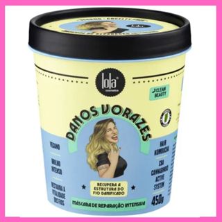 Máscara Danos Vorazes - Lola Cosmetics 450ml em Oferta na Shopee