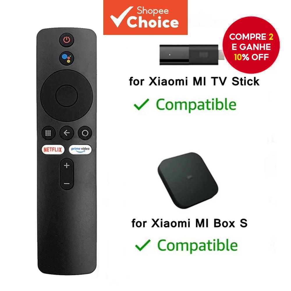 Novo controle remoto XMRM-006 para Mi Box TV Stick, compatível com Android Smart Xiaomi Mi TV Stick 4A, 4S, 4X e 4K.