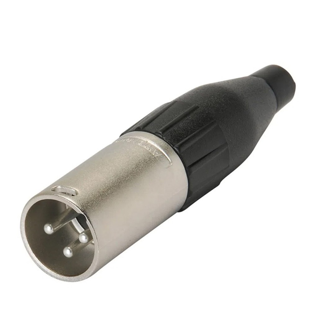 Plug Conector Amphenol AC3MM Xlr Macho Linha Amphenol