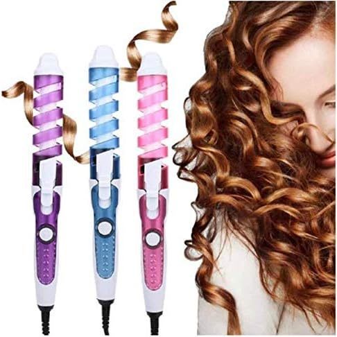 Modelador Cabelo Mola Bivolt 110/220V, Chapinha Cachos Aquecimento Rápido | Envio Imediato