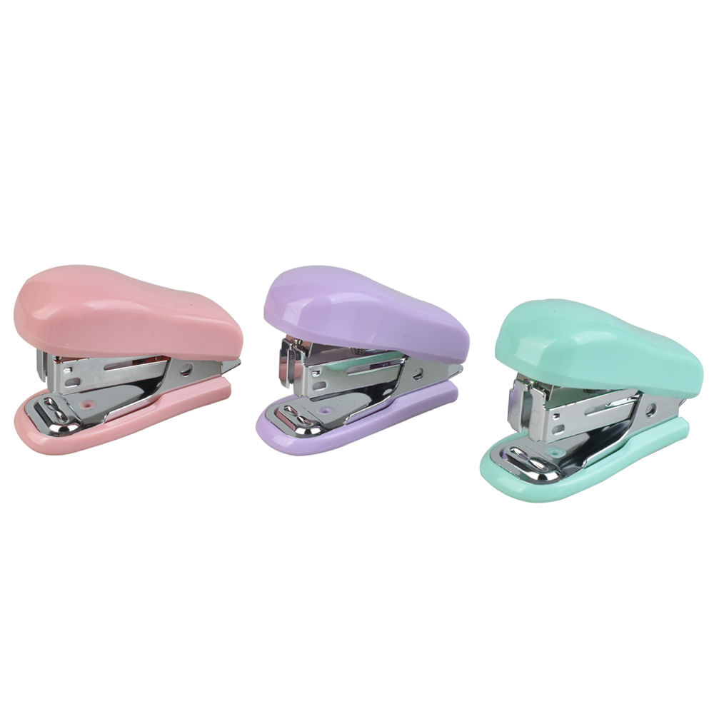 Mini Grampeador 6X4cm CV244900 Loffice Sortido em Oferta na Shopee