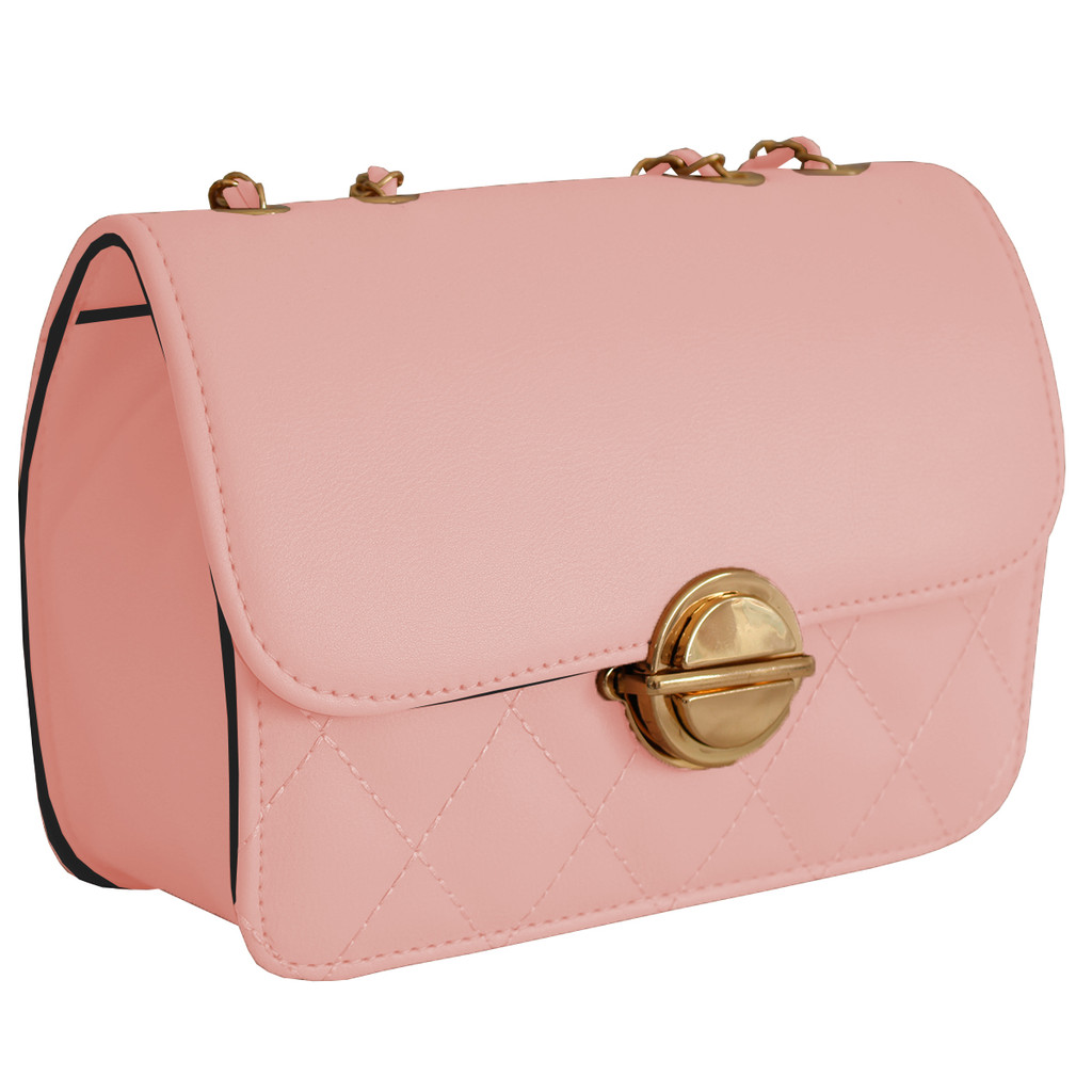 Bolsa Feminina Passeio Festa Trabalho Transversal Tiracolo Bolsinha Ombro Corrente