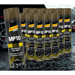 Kit 12 Silicone Spray Mp10 Tutti Frutti 300ml – Proteção, Brilho e Perfume Mundial Prime