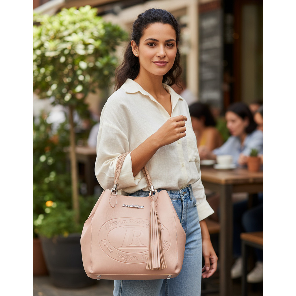 Bolsa Lorena Rodrigues Sacola Grande Forro