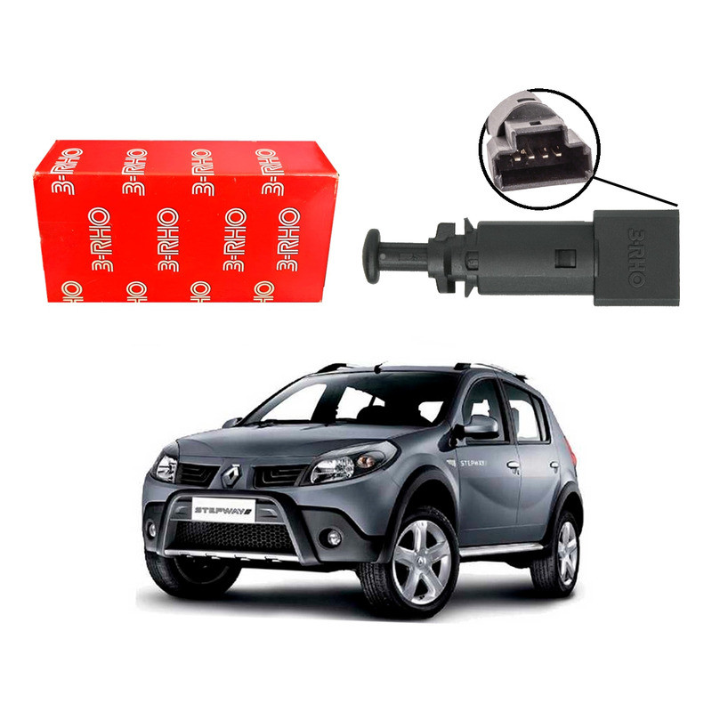 Interruptor Luz Freio 3-rho Sandero Stepway 1.6 2007 A 2014