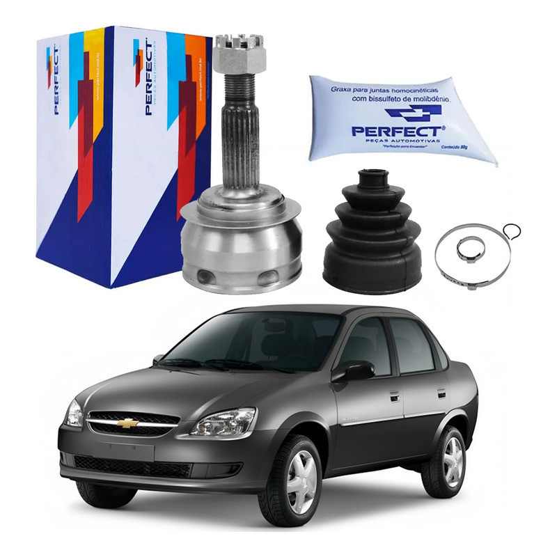 Junta Homocinetica Chevrolet Corsa Classic 1.0 2011 A 2015 em Oferta na Shopee