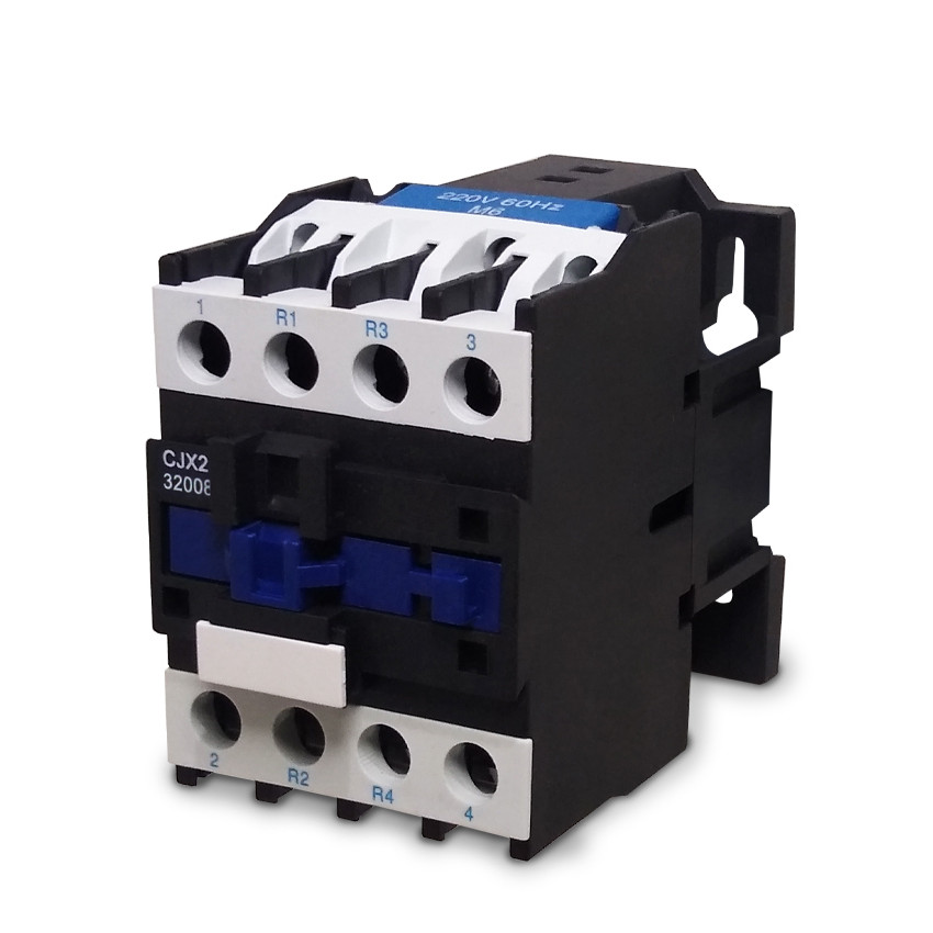 CONTATOR CJX2-32008 32A TETRAPOLAR 2NA+2NF 220V 60HZ COMANDO MOTOR