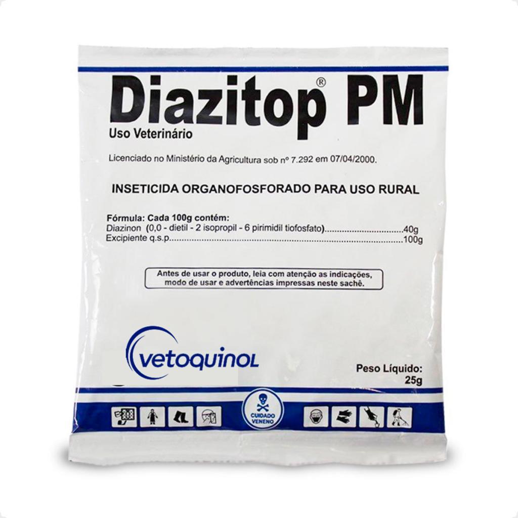 Diazitop PM Vetoquinol - 25 g em Oferta na Shopee