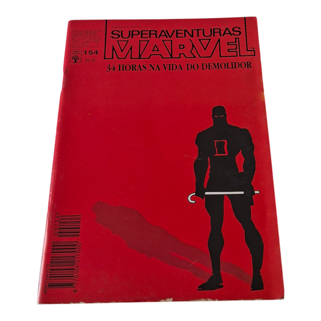 Hq Gibi Superaventuras Marvel n° 154 Abril 1995