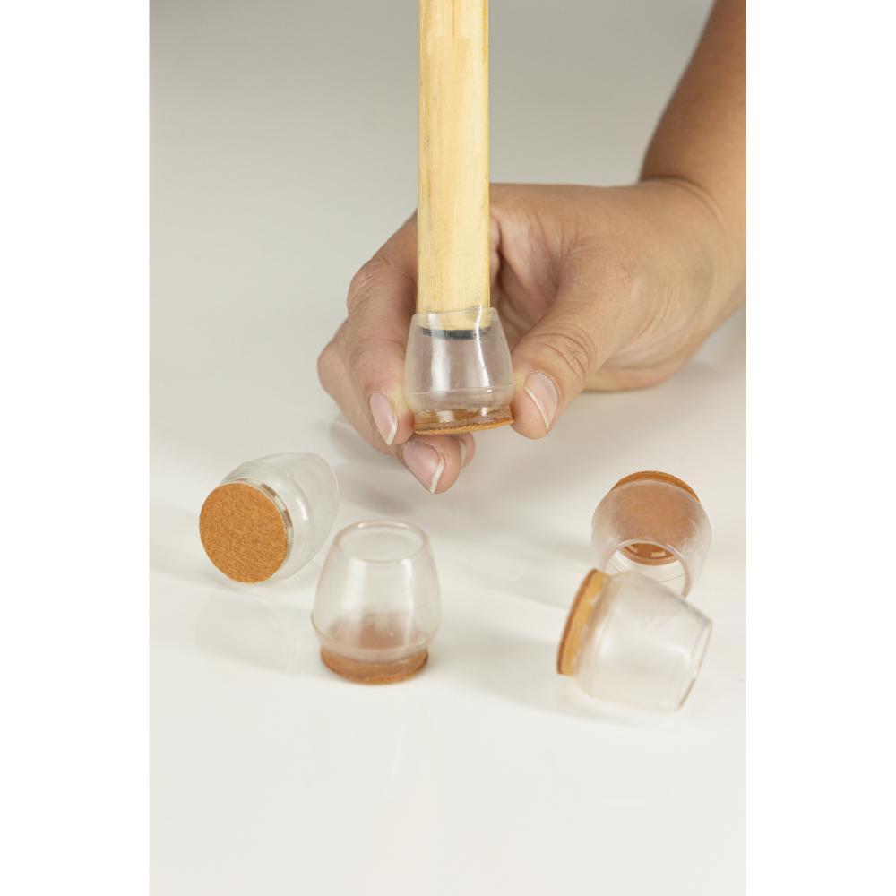 16 Protetores de Piso para Pés de Cadeira Lyor Silicone em Oferta na Shopee