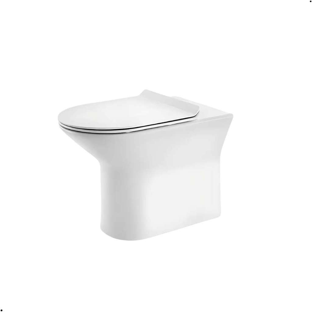 Vaso Sanitário Branco Convencional Dunas Luxo com Assento Sem Caixa Acoplada Clean