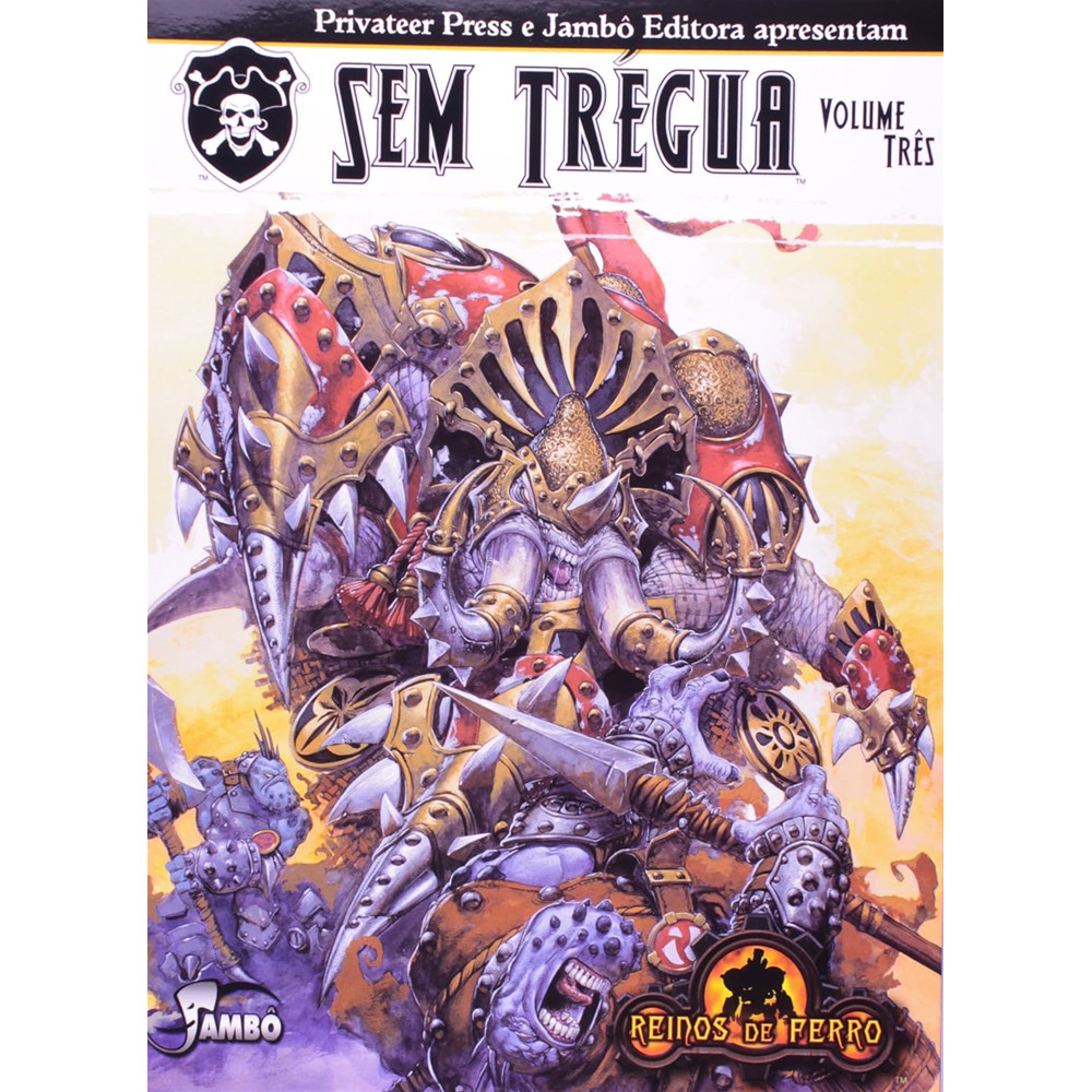 Capa do livro Livro - Sem Trégua - Volume 3 - Novo - Editora Jambô -