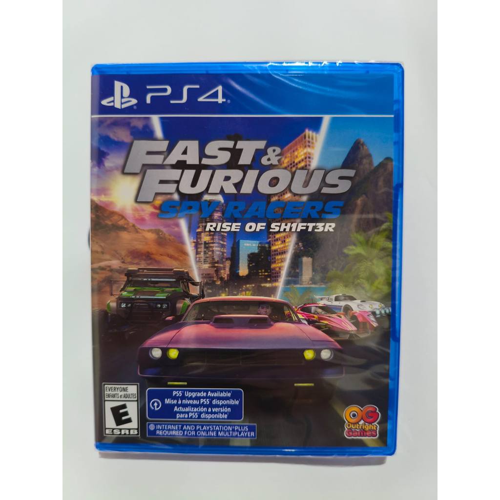 Fast And The Furious Spy Racer PS4 Midia Fisica Novo Lacrado