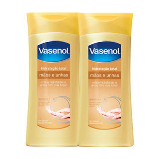 Kit 2 Loção Hidratante Vasenol Mãos e Unhas com 200ml em Oferta na Shopee