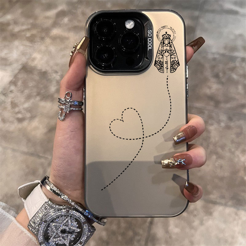 Amo Nossa Senhora Capinha Para Samsung Galaxy A15 A32 A06 A12 A13 A14 A16 A23 A36 A52 S20 S21 S23 S24 FE ULTRA 4G 5G Sil em Oferta na Shopee