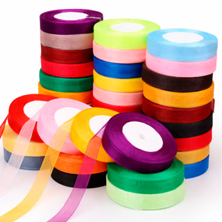 Fita de Organza Voal Premium Nº 5 – 25mm x 45m | Alta Qualidade em Oferta na Shopee