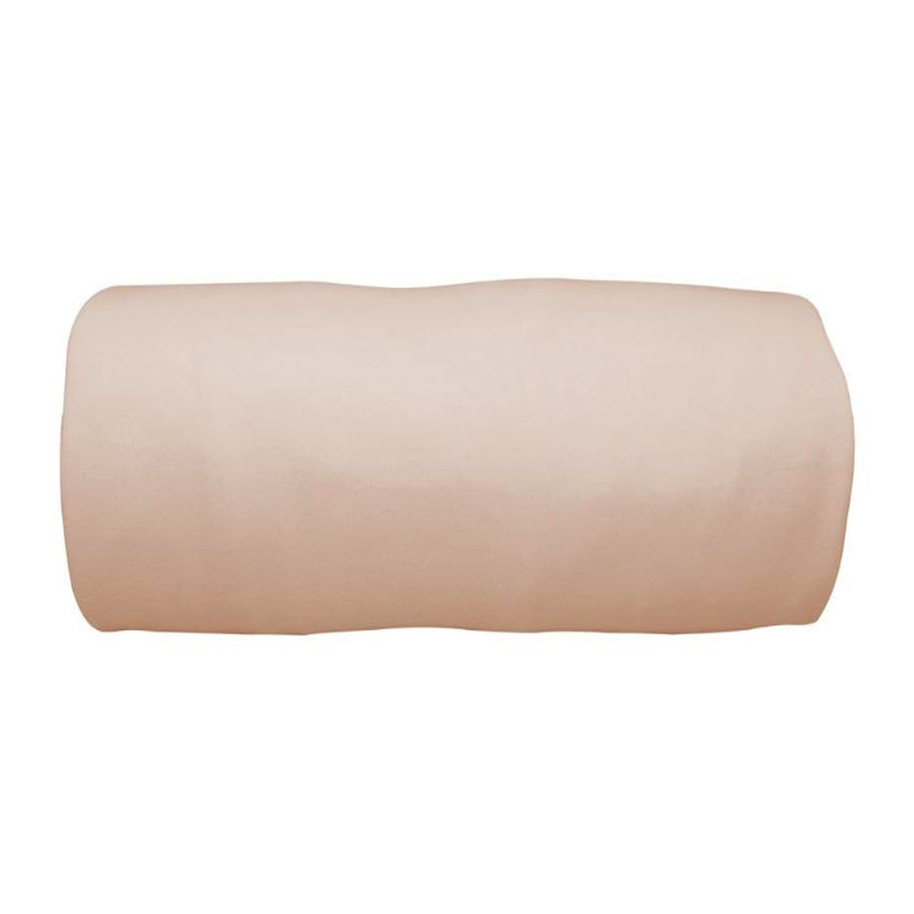 Lençol Avulso KazzaVip Solteiro Malha 100% Algodão Com Elástico Premiun Classic Rosa Pêssego 