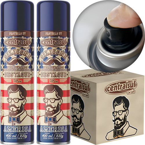 Kit 2 Silicone Perfumado Automotivo Painel Carros Centralsul em Oferta na Shopee