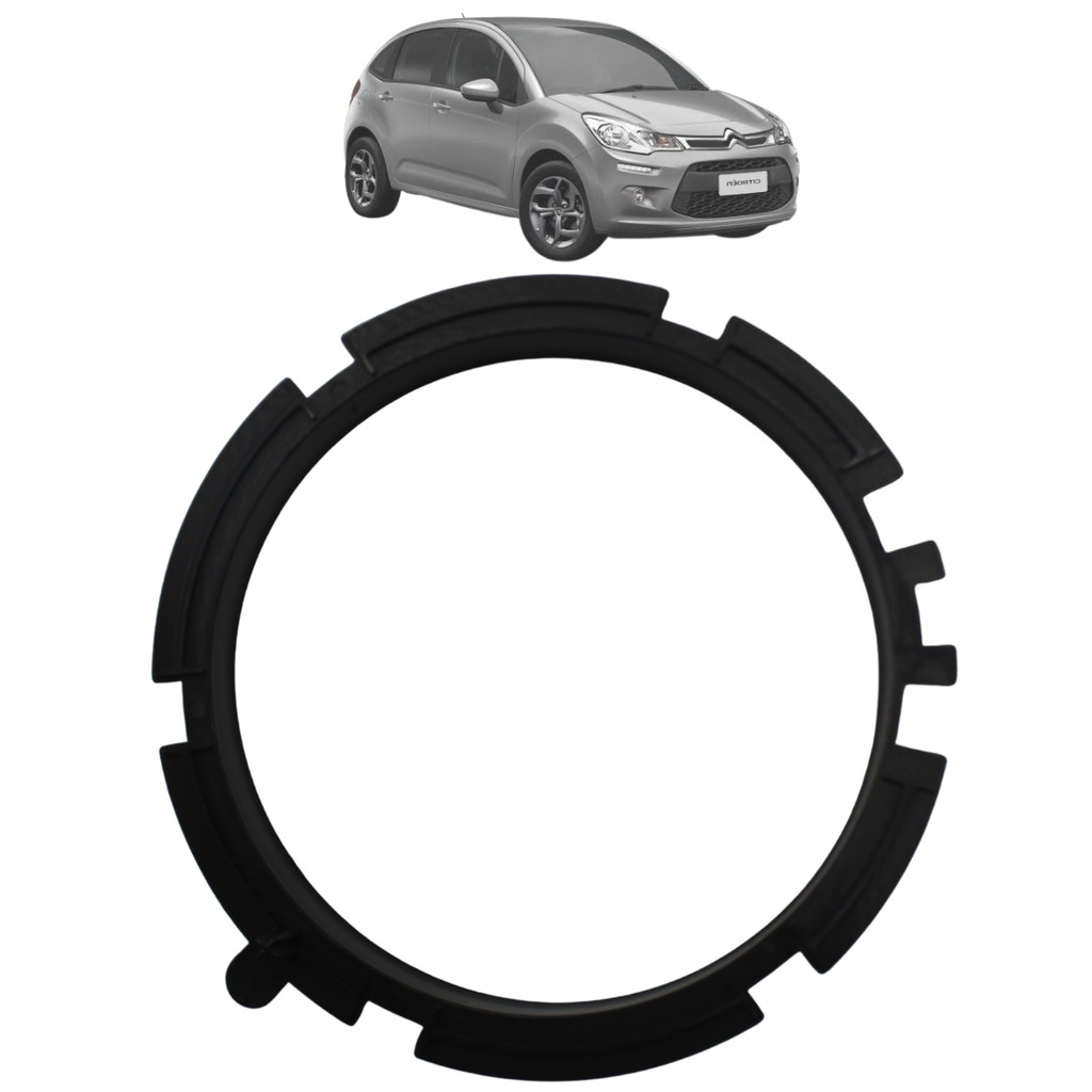 Aro Moldura Interna Coifa Alavanca Marcha Citroen C3 2004 05 06 07 A 2012