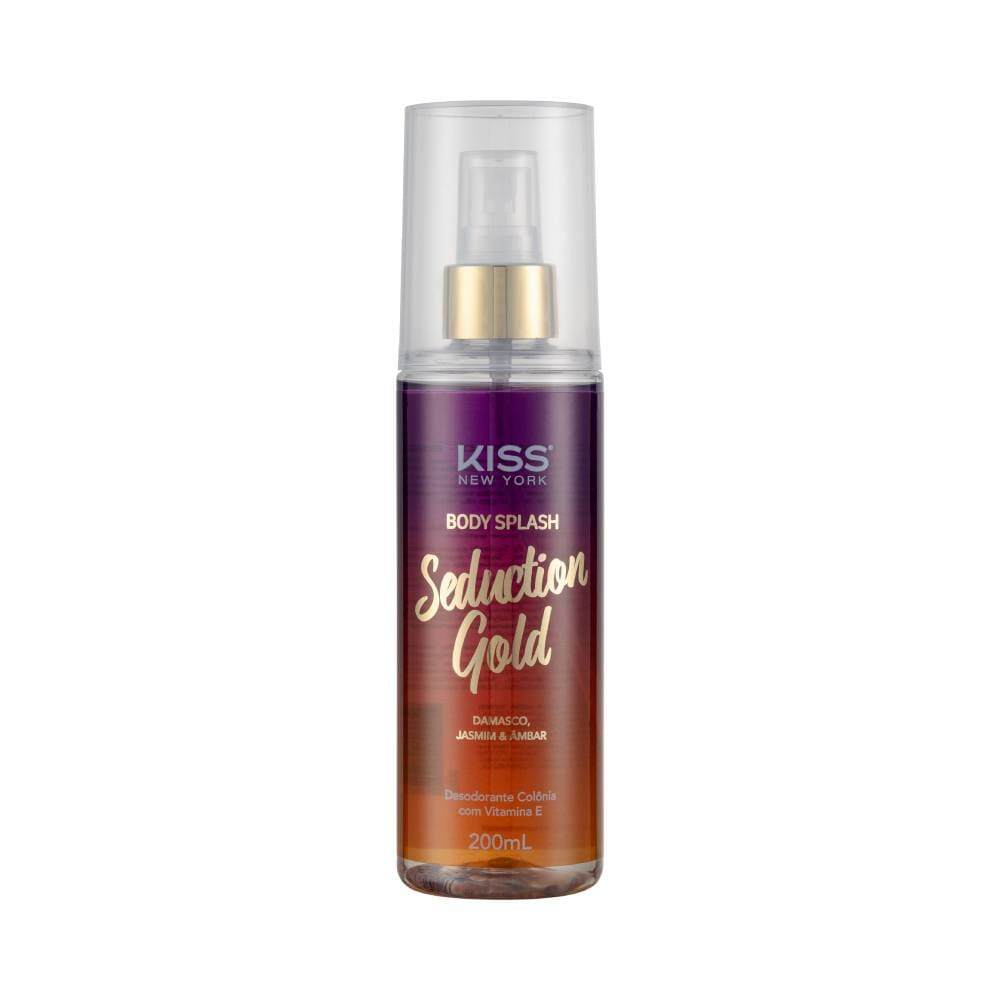 Body Splash Kiss New York Seduction Gold 200ml
