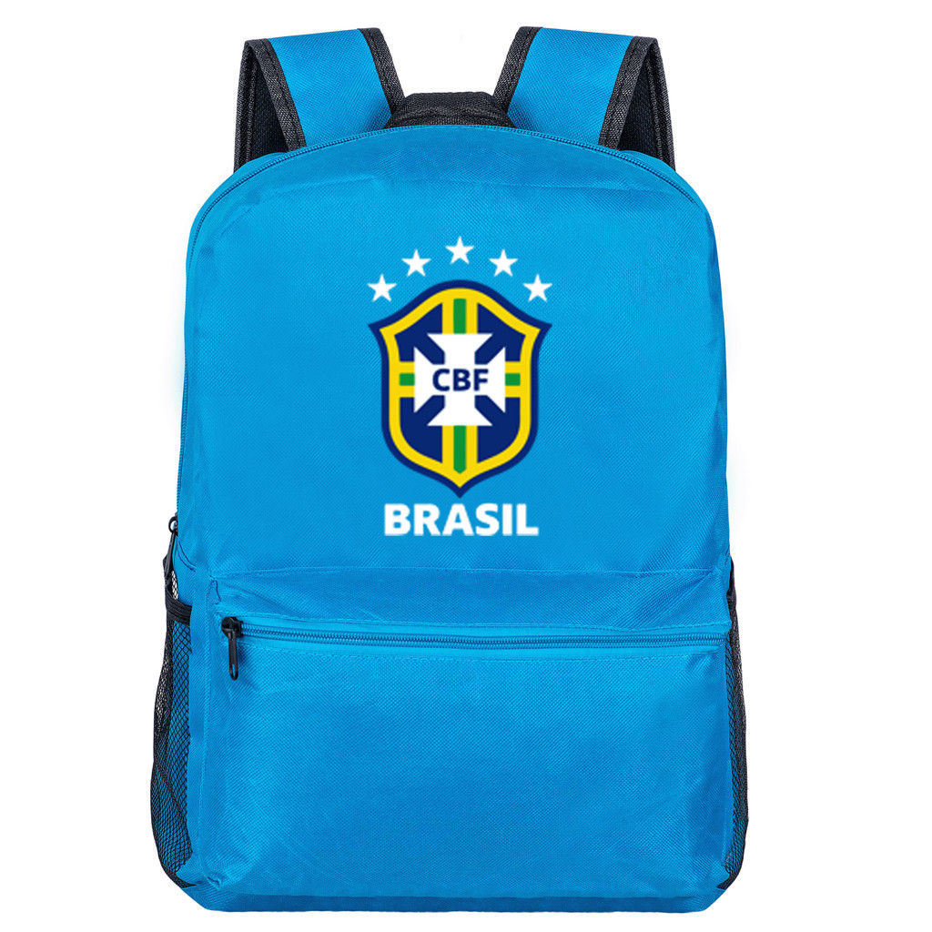 Mochila Do Brasil Futebol Bolsa Seleção Brasileira Resistente Grande Para Escola Trabalho Passeio Modelo Unissex