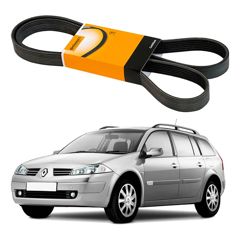 Correia Alternador Megane Grand Tour 1.6 16v 2006 A 2012