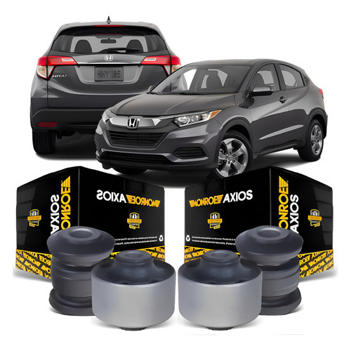 Kit Bucha Bandeja Dianteira Honda Hrv  2015 16 17 18 19 20