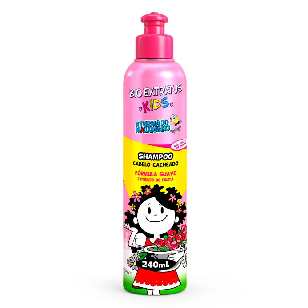 Shampoo Bio Extratus Kids Cabelo Cacheado 240ml em Oferta na Shopee