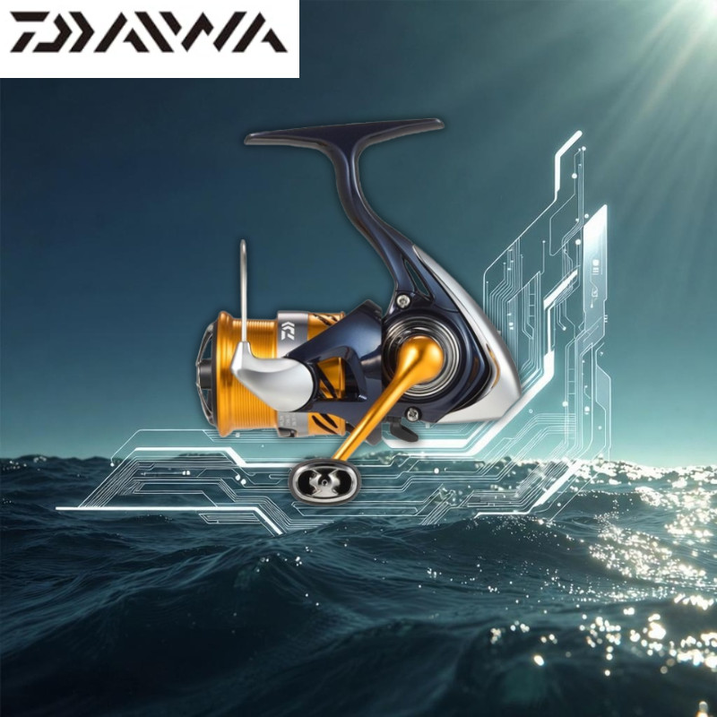 Daiwa 24 Revros LT 2024 Lightweight Spinning Reel | Air Drive Rotor, Tough Digigear, ATD