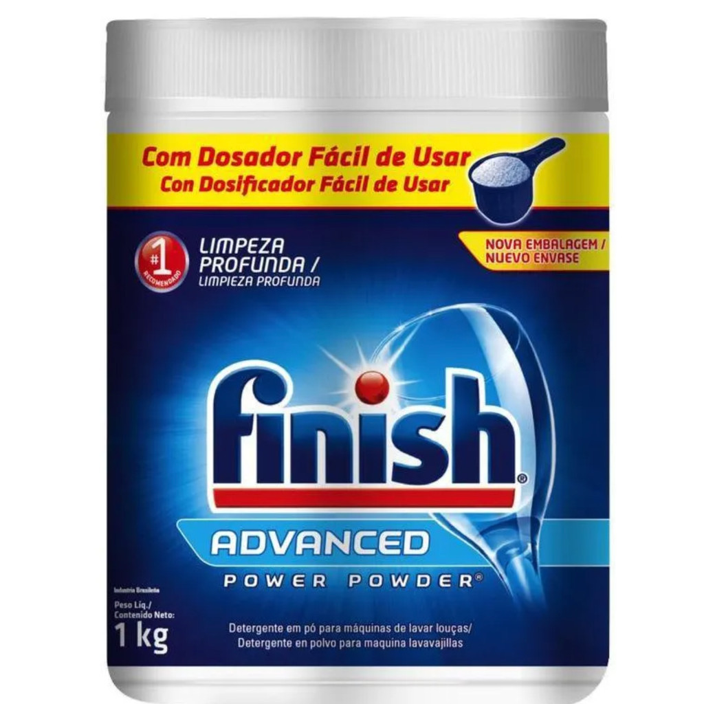 Imagem Advanced Detergente Em Pó Para Lava Louças Finish ,