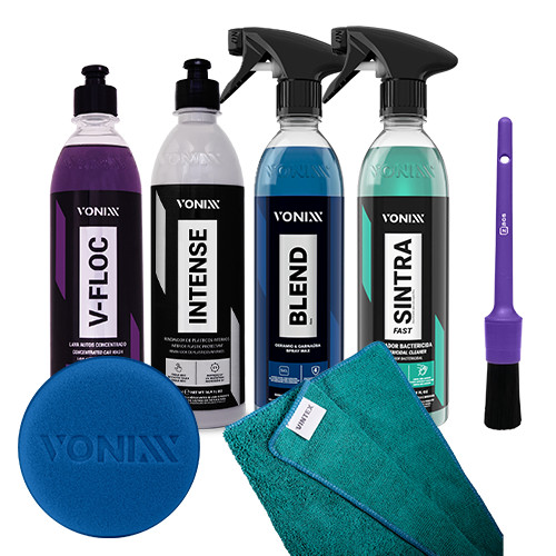 Kit V-floc Cera Blend Sintra Fast Intense Microfibra Vonixx