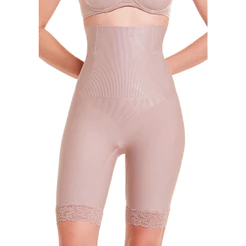Bermuda Cinta Modeladora Reduz Medidas De Abdômen E Culote Com Barbatana Renda Promoção Plié Shades