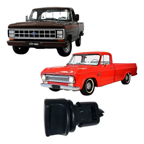 Fecho Botão Fechadura Porta Luvas Ford F1000 F4000 F600