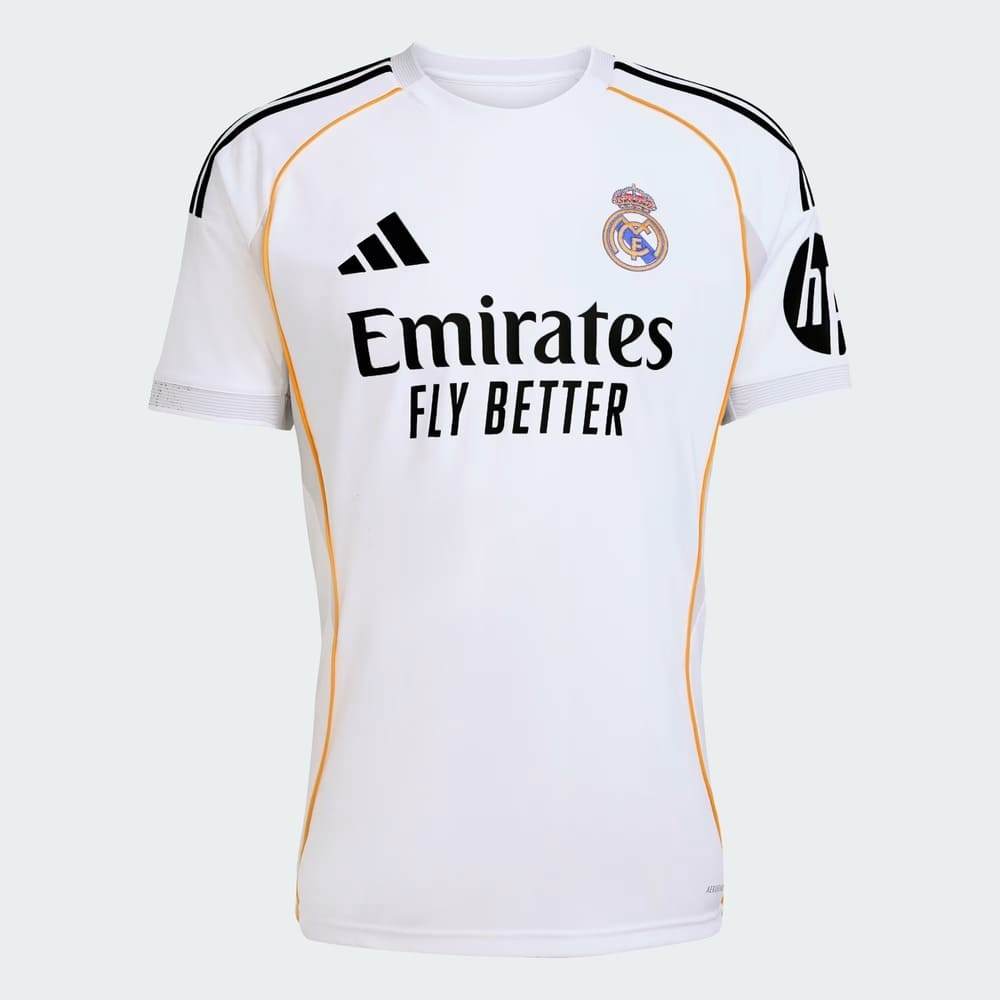 Camisa Real Madrid I Adidas 25/26 Branco em Oferta na Shopee