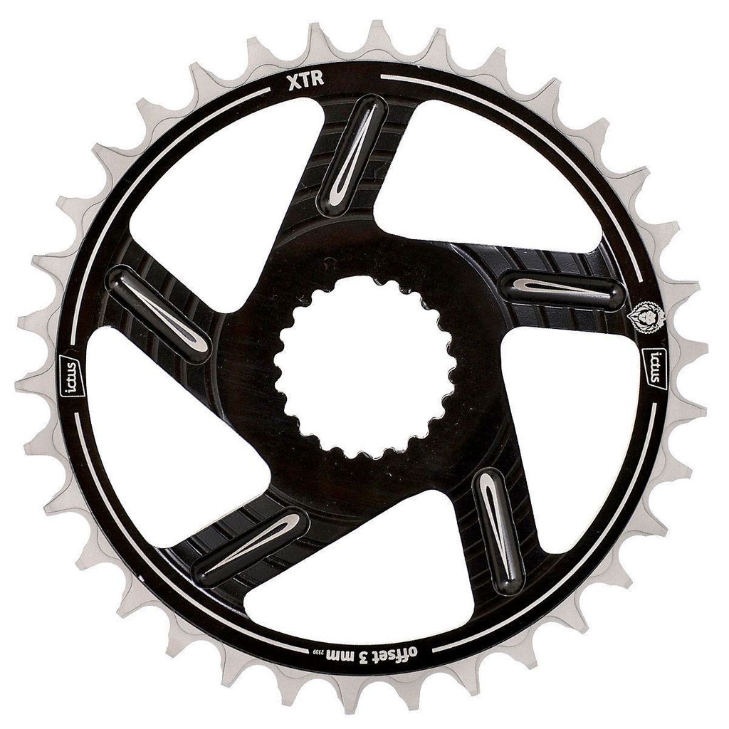 Coroa de Bicicleta Ictus Padrão Shimano XTR 36