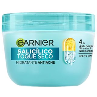 Gel Hidratante Facial Garnier Antiacne Salicílico Toque Seco 85g em Oferta na Shopee