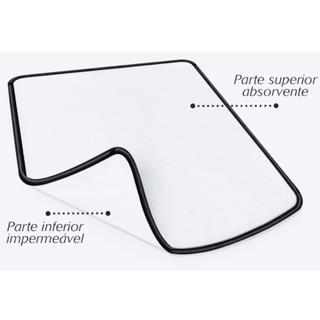 Kit 3 Tapetes Higiênico Lavável Super Absorção 200 Lavagens em Oferta na Shopee