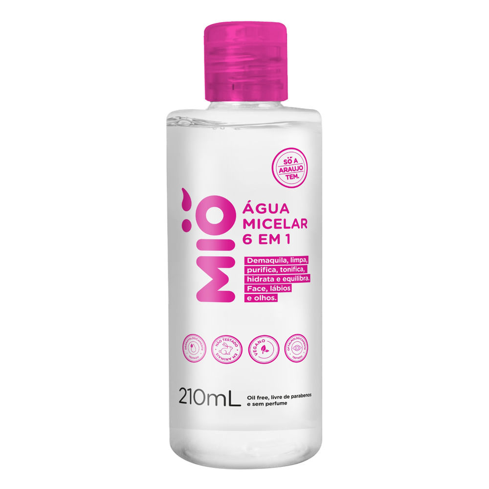 Água Micelar Mió 6 em 1 210ml em Oferta na Shopee