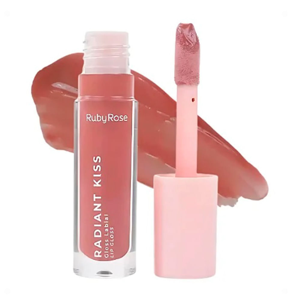 Lip Gloss Ruby Rose Radiant Kiss Rk50 Hbl64005 em Oferta na Shopee