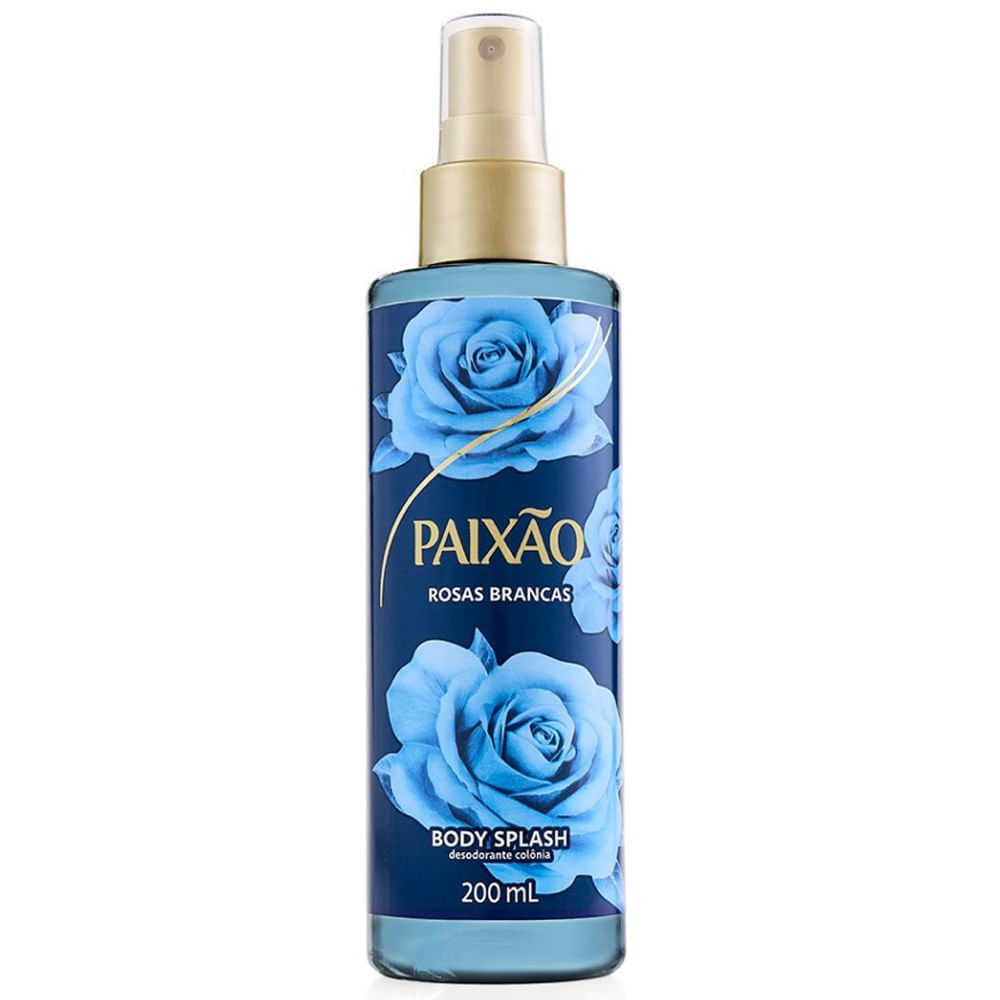 Body Splash Paixão Inspiradora Rosas Brancas 200ml em Oferta na Shopee