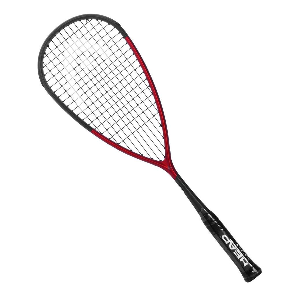 Raquete De Squash Head Speed 135 New Preta e Vermelha
