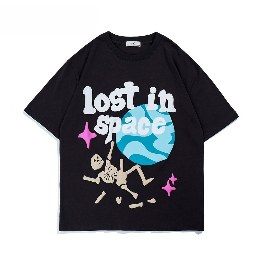 Camiseta 100% Algodão Premium Básica Lost in Space Camisa Premium Postagem Imediata