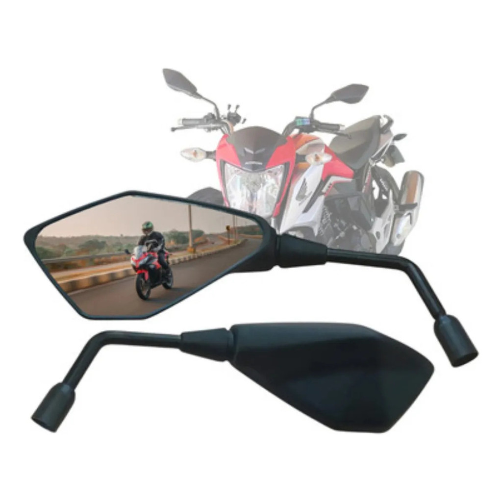 Par Espelho Retrovisor Xre 300 Até Estilo Esportivo Premium — R$ 65,56 em Shopee, 15% OFF