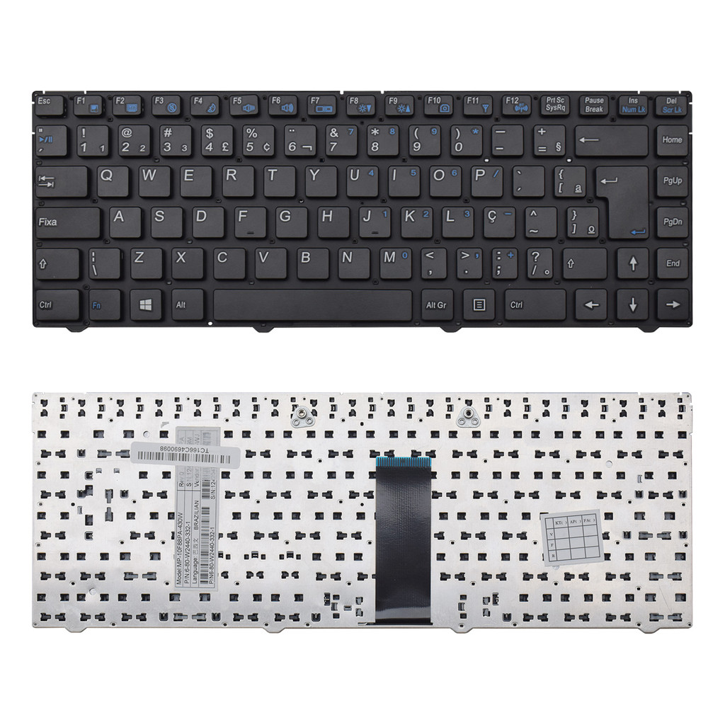 Teclado para Notebook Itautec Infoway W7535 em Oferta na Shopee