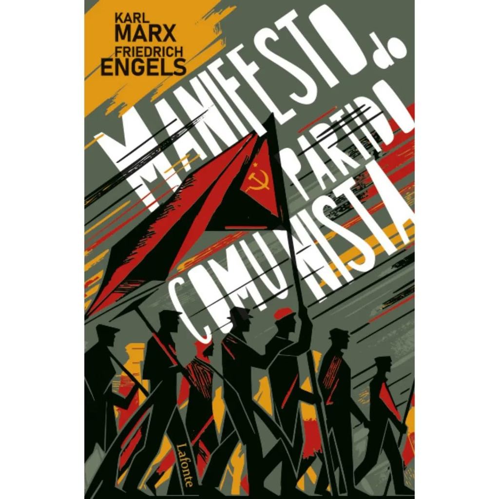 MANIFESTO DO PARTIDO COMUNISTA - KARL MARX / FRIEDRICH ENGELS - CAPA BROCHURA