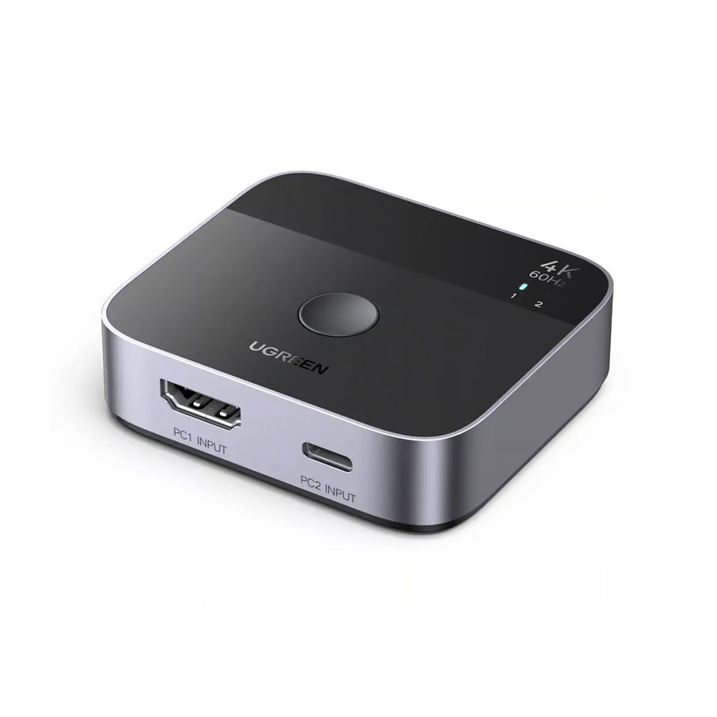 SWITCH HDMI COM 1 ENTRADA HDMI 2 ENTRADAS USB-C MAIS 1 SAIDA HDMI AW503 UGREEN - 55452