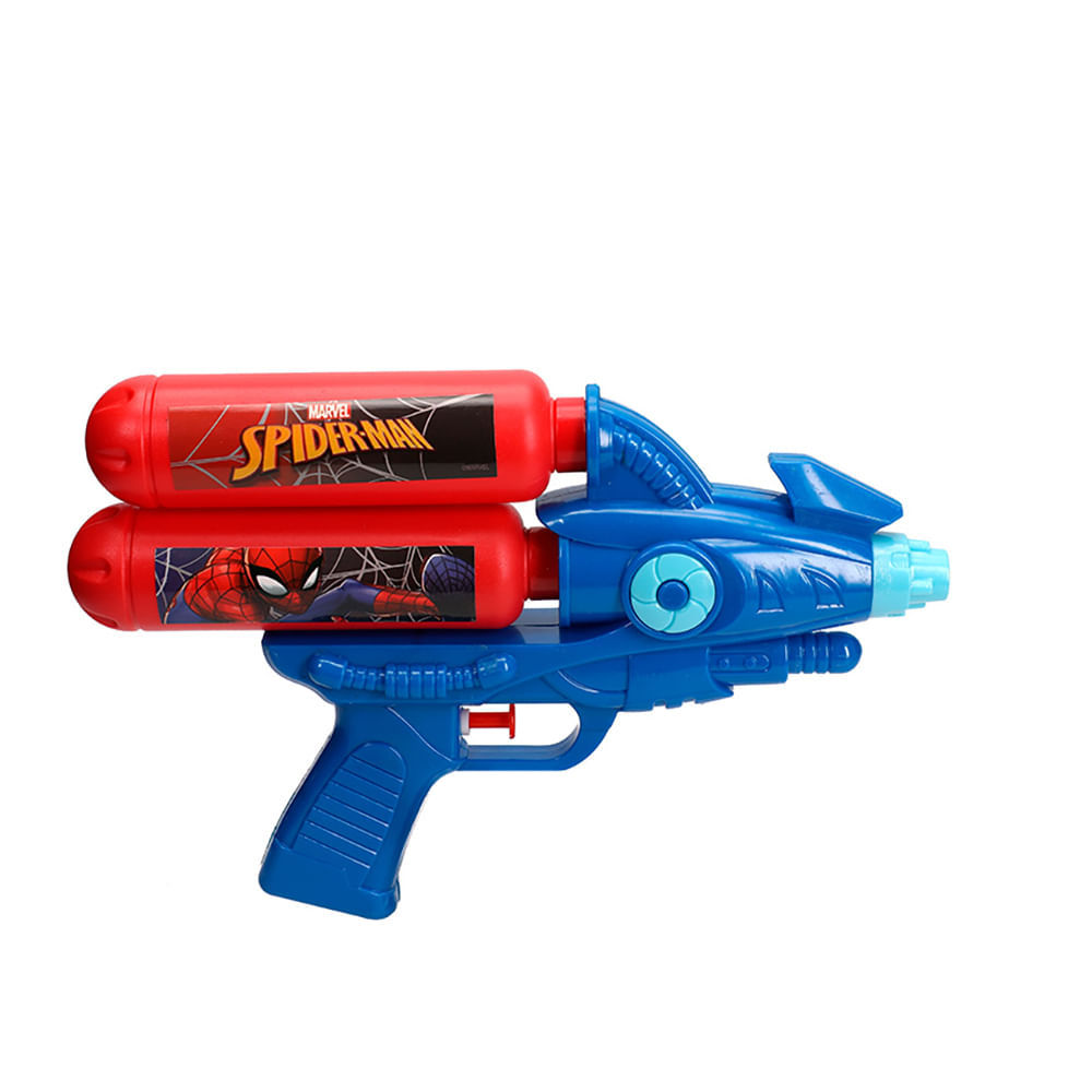 Lança Água Homem Aranha Etilux com 2 Reservatórios em Oferta na Shopee