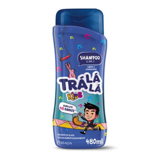 Shampoo Trá Lá Lá Kids 2 Em 1 Meninos Vegano 480ml em Oferta na Shopee