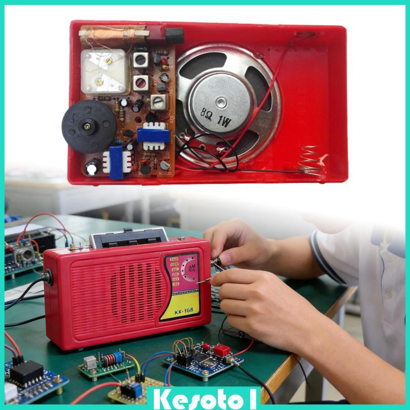 [Brkesoto1] Kit DIY De Rádio AM , Projeto De Solda Prática E Eletrônica , De Montagem